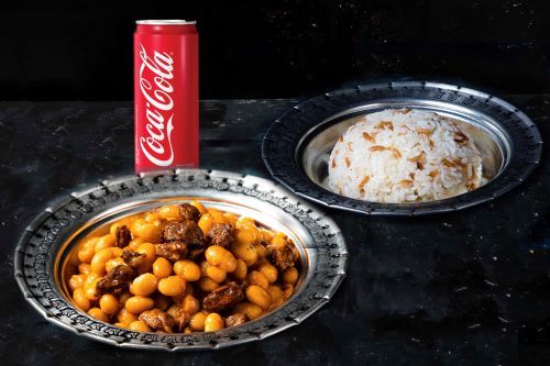 Etli Kuru Fasulye & Pilav & Kutu içecek Menüsü