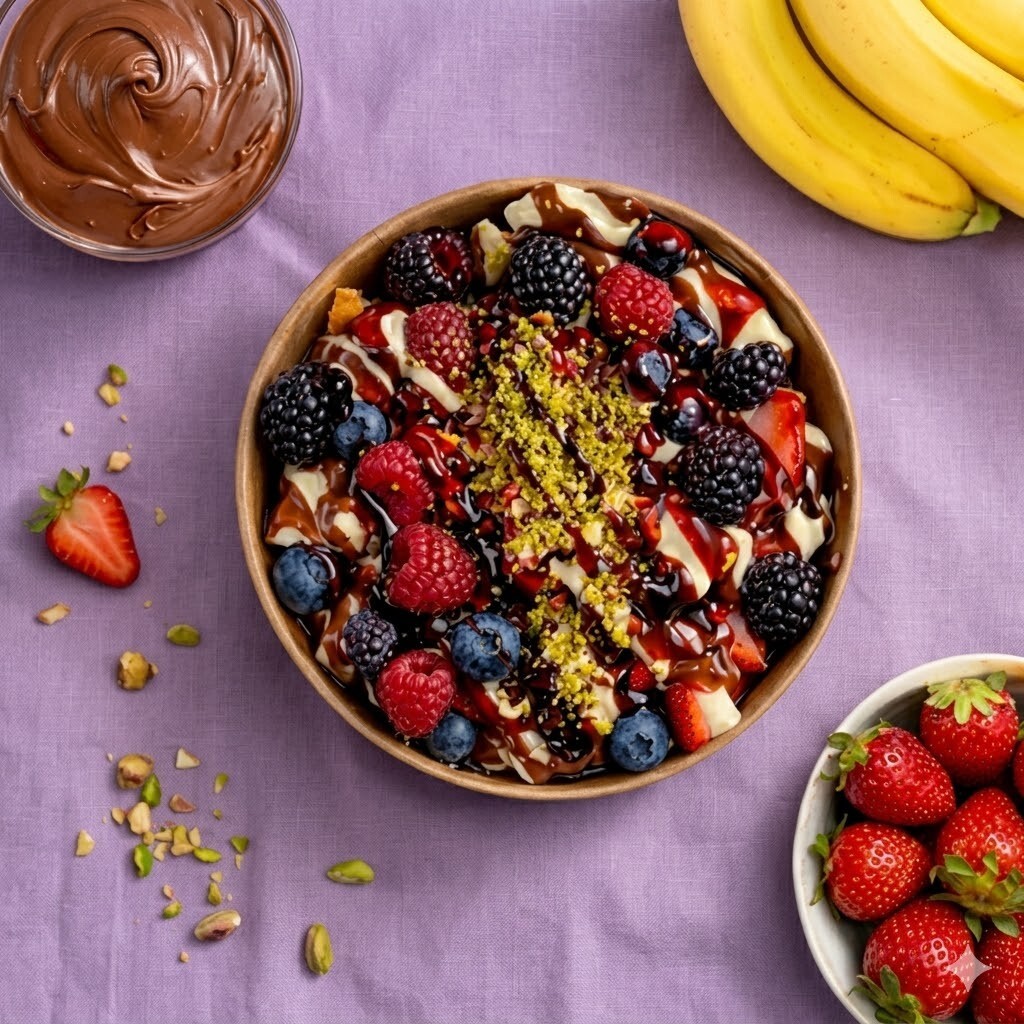 x Kırmızının Aşkı Bowl Waffle