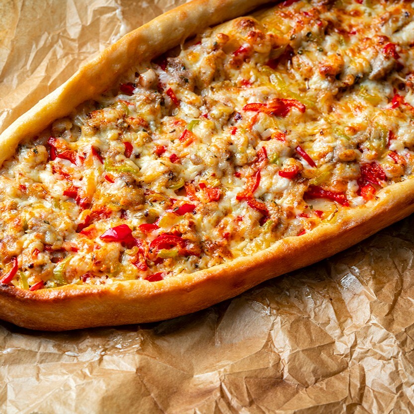 (280gr)1 Tavuklu Pide + Kutu İçecek alana+PATATES KIZARTMASI(100GR), 1 Tavuklu Pide + Kutu İçecek
