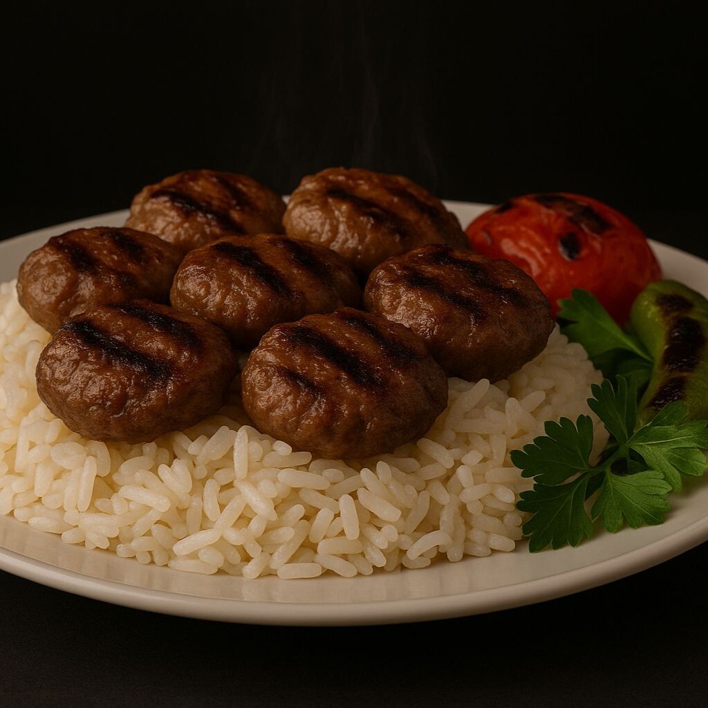 Pilav Üstü Izgara Köfte