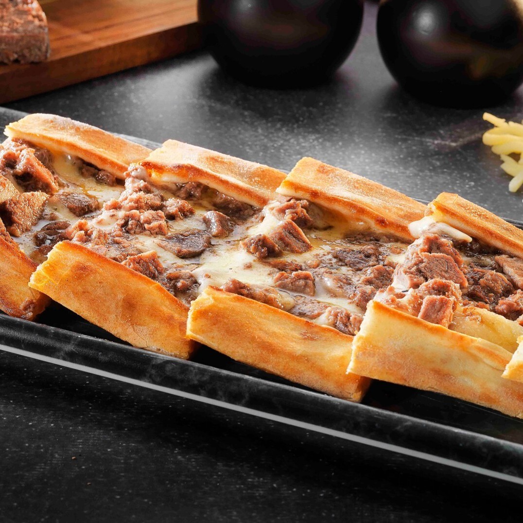 Kavurmalı Kaşarlı Pide (40 cm)