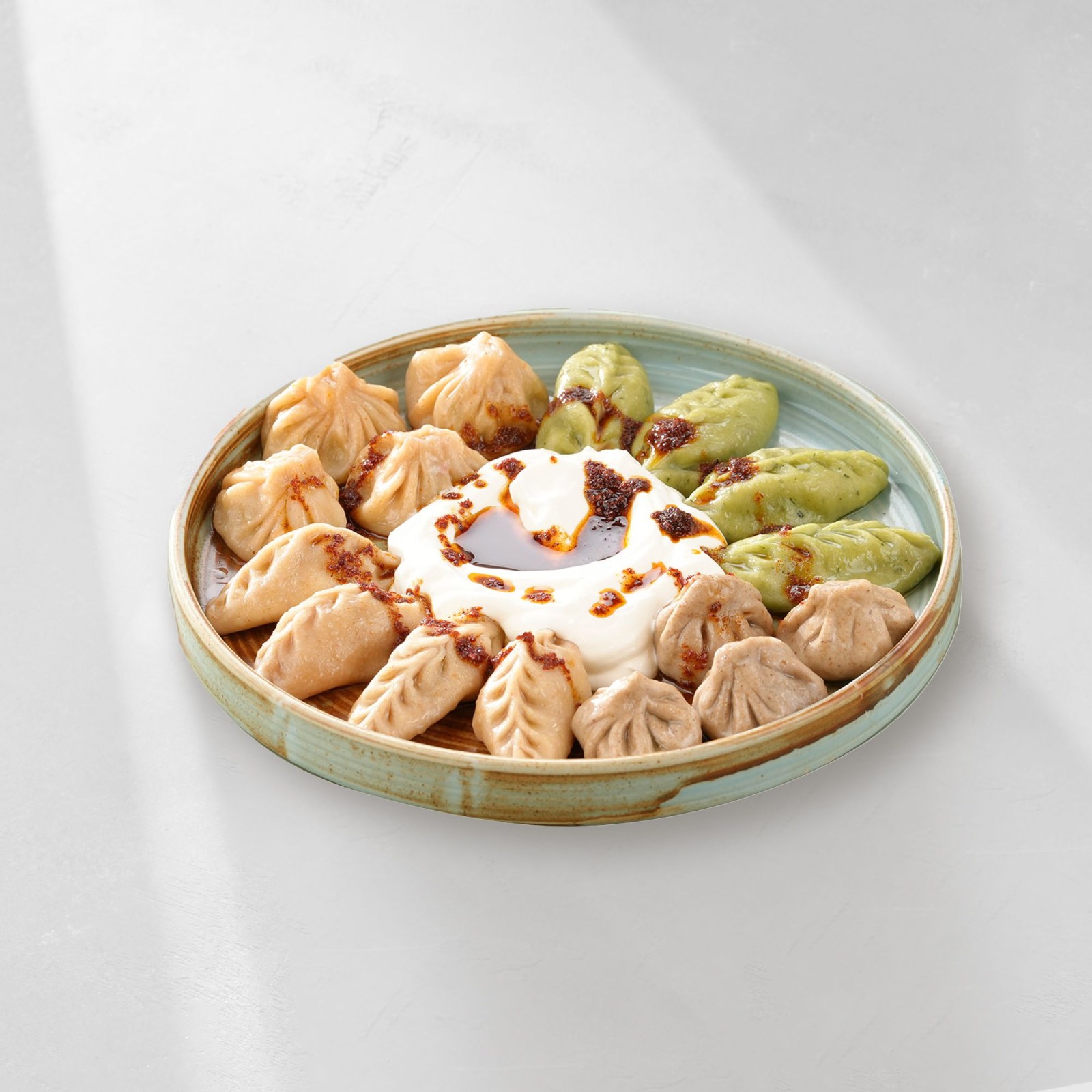 Vegan Haşlanmış Mix Mantı