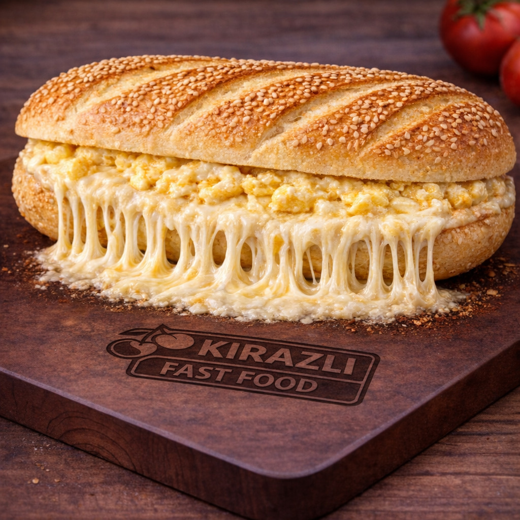 Yumurtalı Kaşarlı Tost