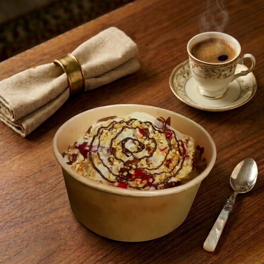 Clasic Bowl Waffle ( Büyük hamur )