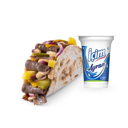Ekonomik Tako Menü (Et Döner)