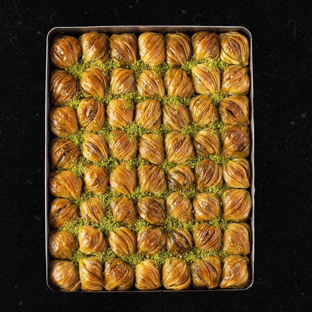 Midye Fıstıklı Tepsi Baklava
