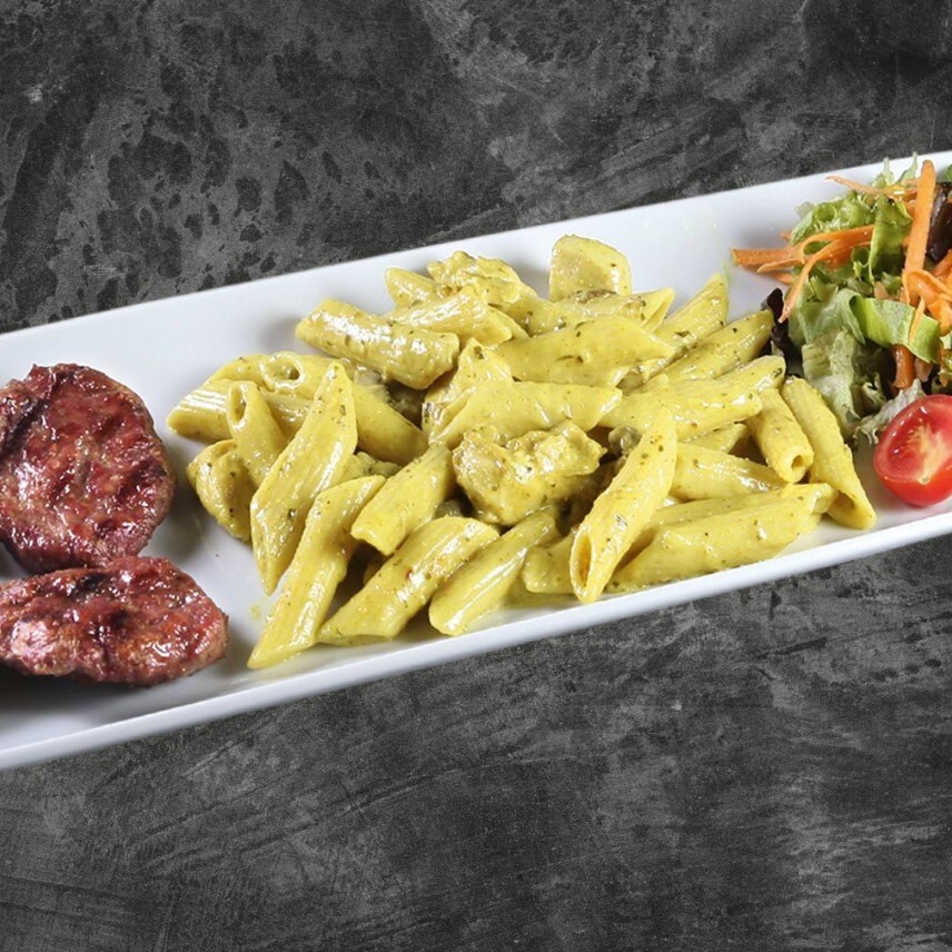 Köfte Menü (Makarna + Salata )