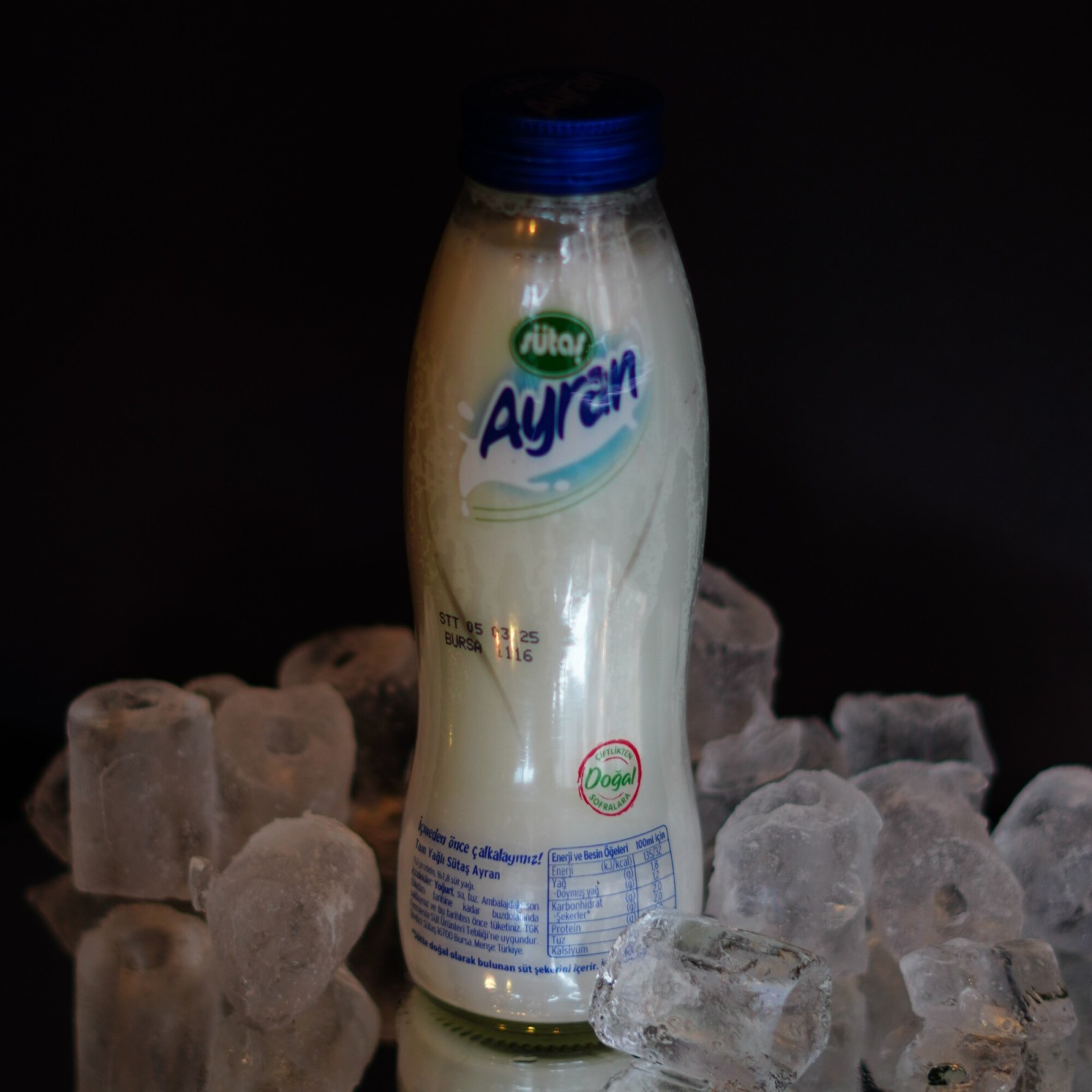 Sütaş Cam şişe Ayran (300ml)