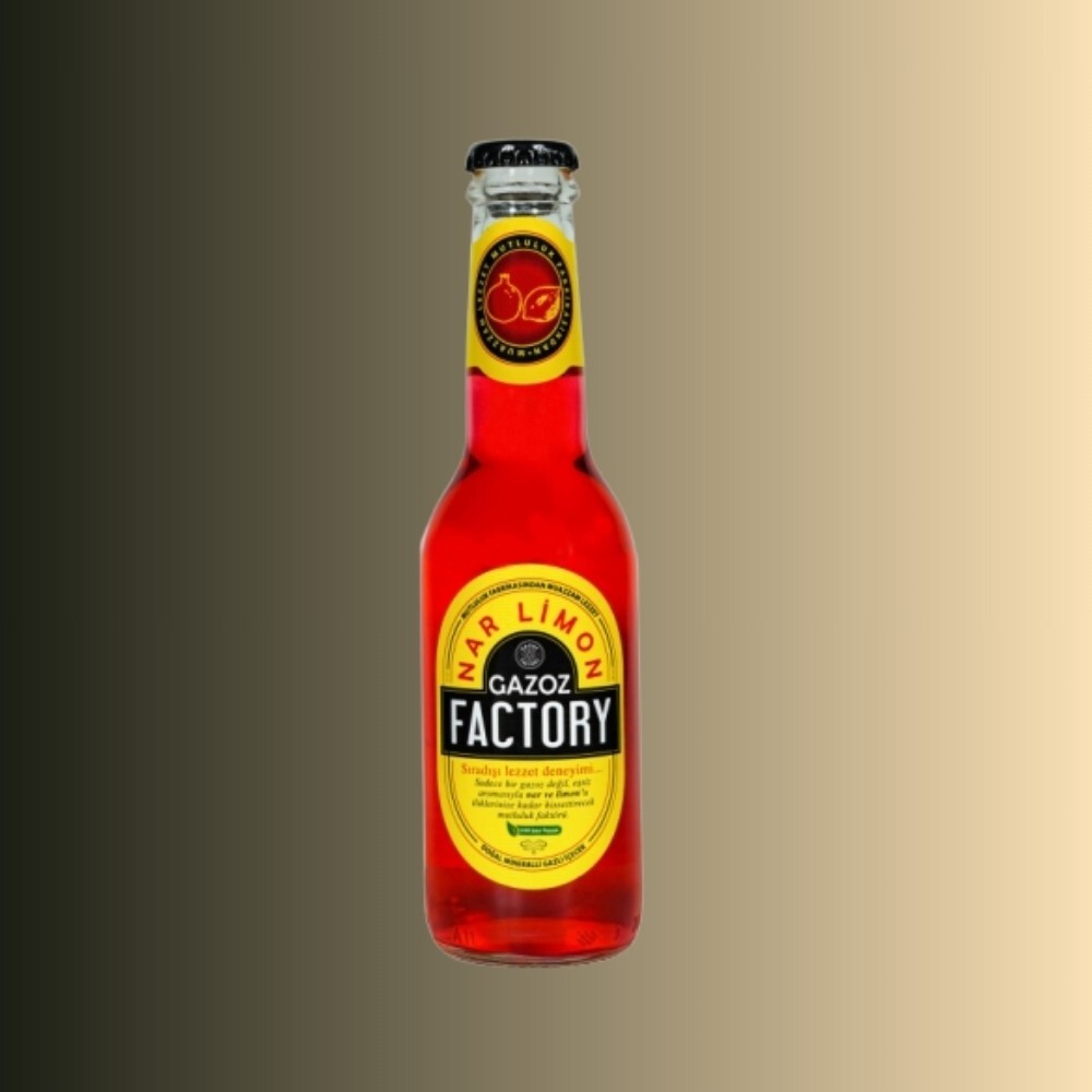 Gazoz Factory Nar & Limon Gazoz (250 ml)