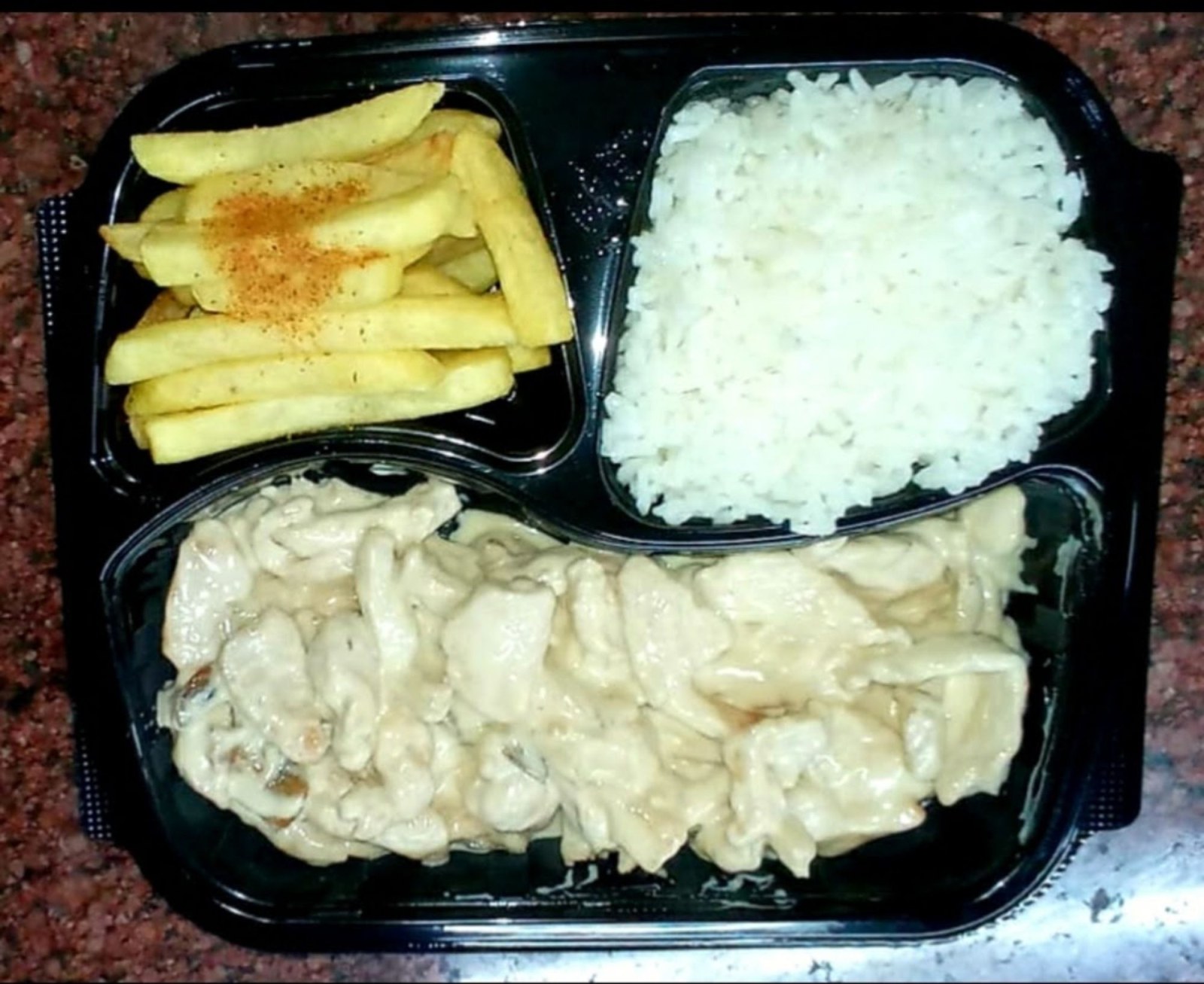 Kremalı Mantarlı Tavuk Menü