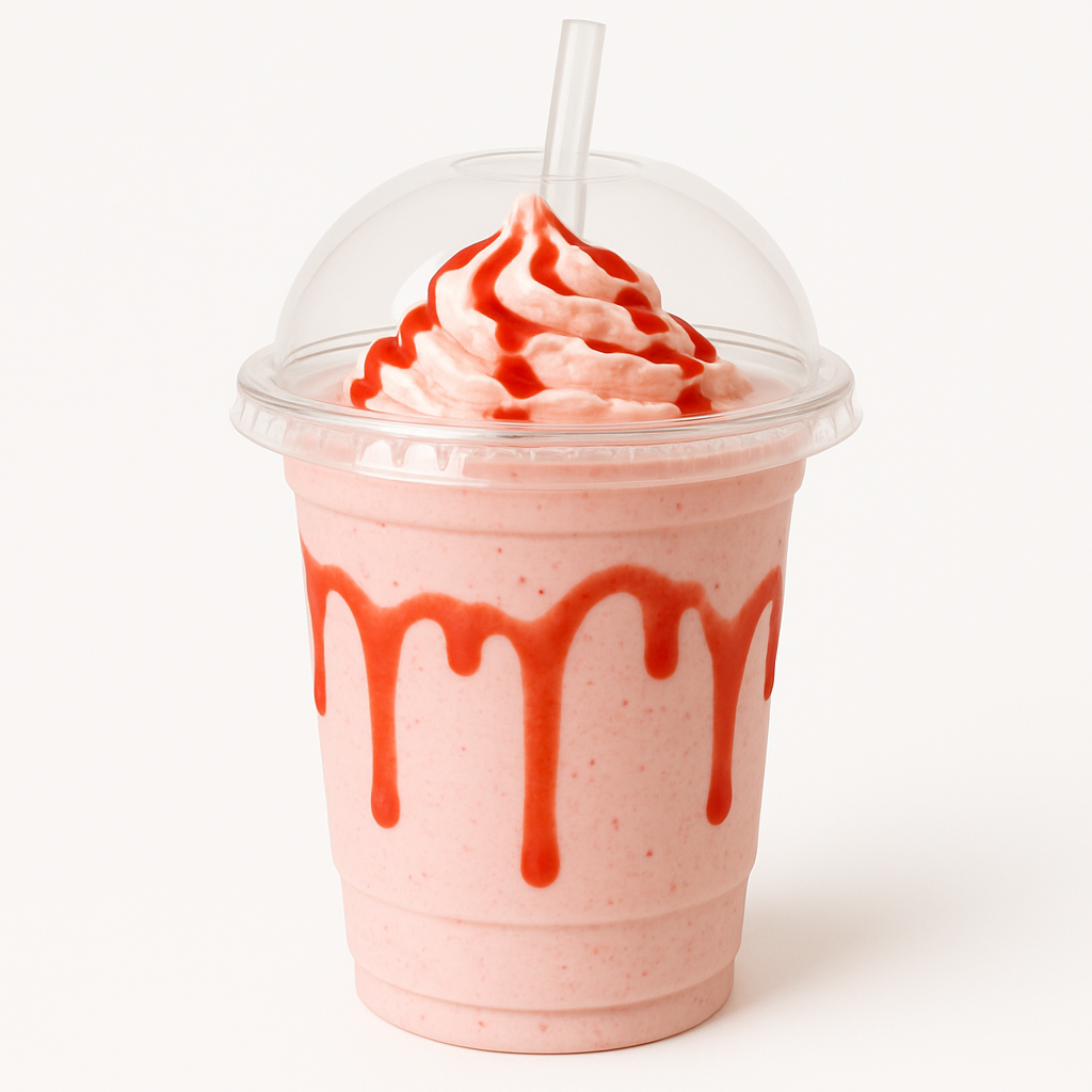 Çilekli Milkshake