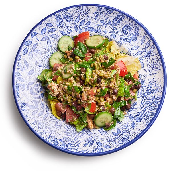 Siyah Nohutlu, Maş Fasulyeli, Kinoalı, Yaz Salatası