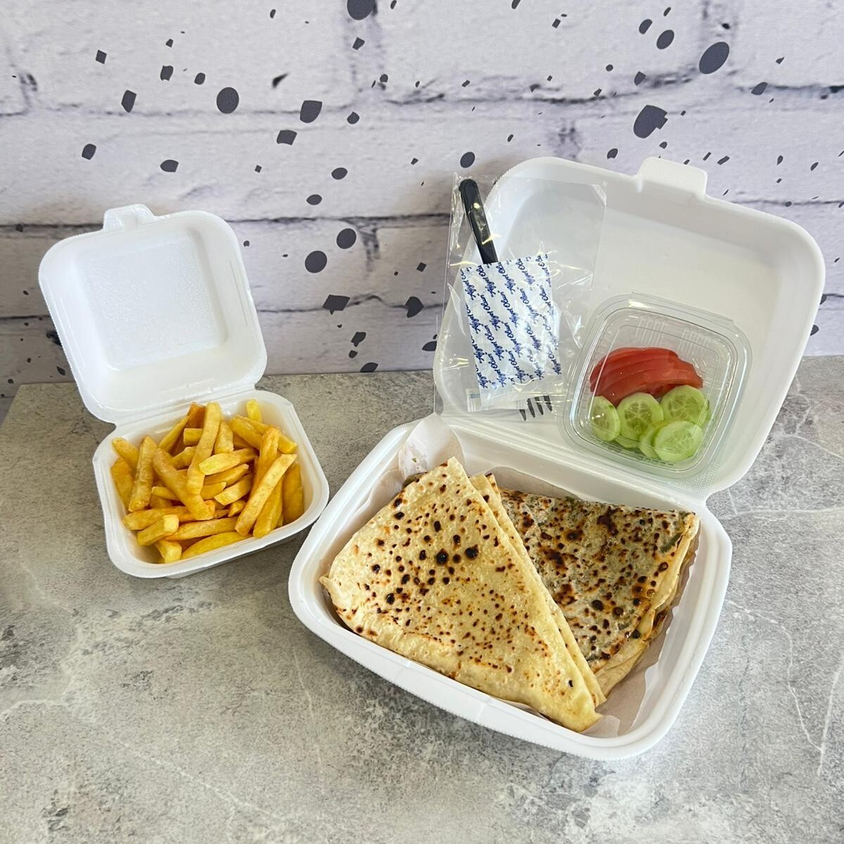 Seçeceği İki Gözleme + Kızartma Tabağı