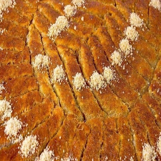 Diyarbakır Usulü Cevizli Tereyağlı Burma Kadayıf(500 gr)-(Tahmini 2.5-3 Dilim)