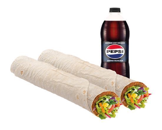 2 Mega Çiğ Köfte Dürüm Fırsatı 2