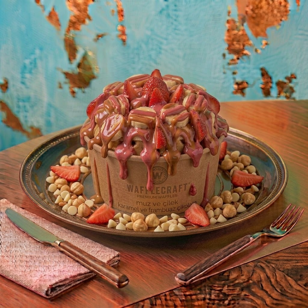 Tatlı Ekşi Waffle KOVA (BÜYÜK BOY)
