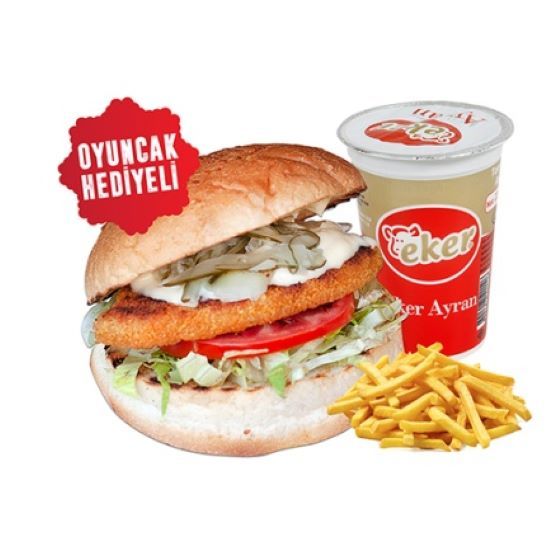 Çocuk Tavuk Burger Menü