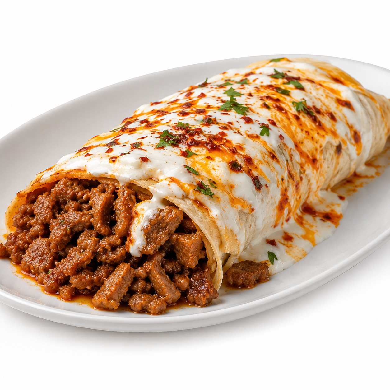 Tantuni Dürüm Yoğurtlu