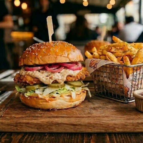Ranch Tavuk Burger Menü