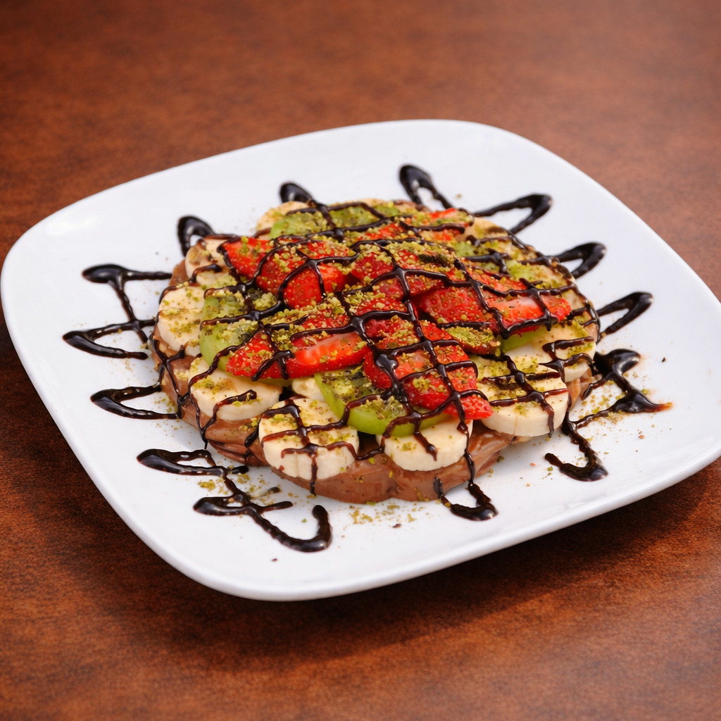 Karışık Waffle