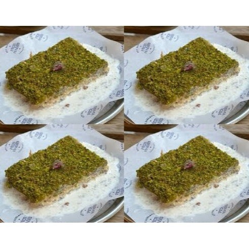 Fıstıklı Sütlü Kadayıf (16 Dilim) (1 Tepsi)