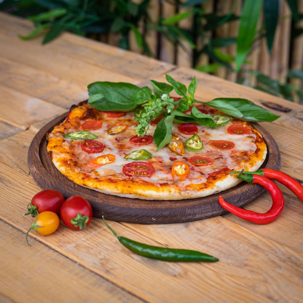 Acılı Margherita Pizza (Küçük)