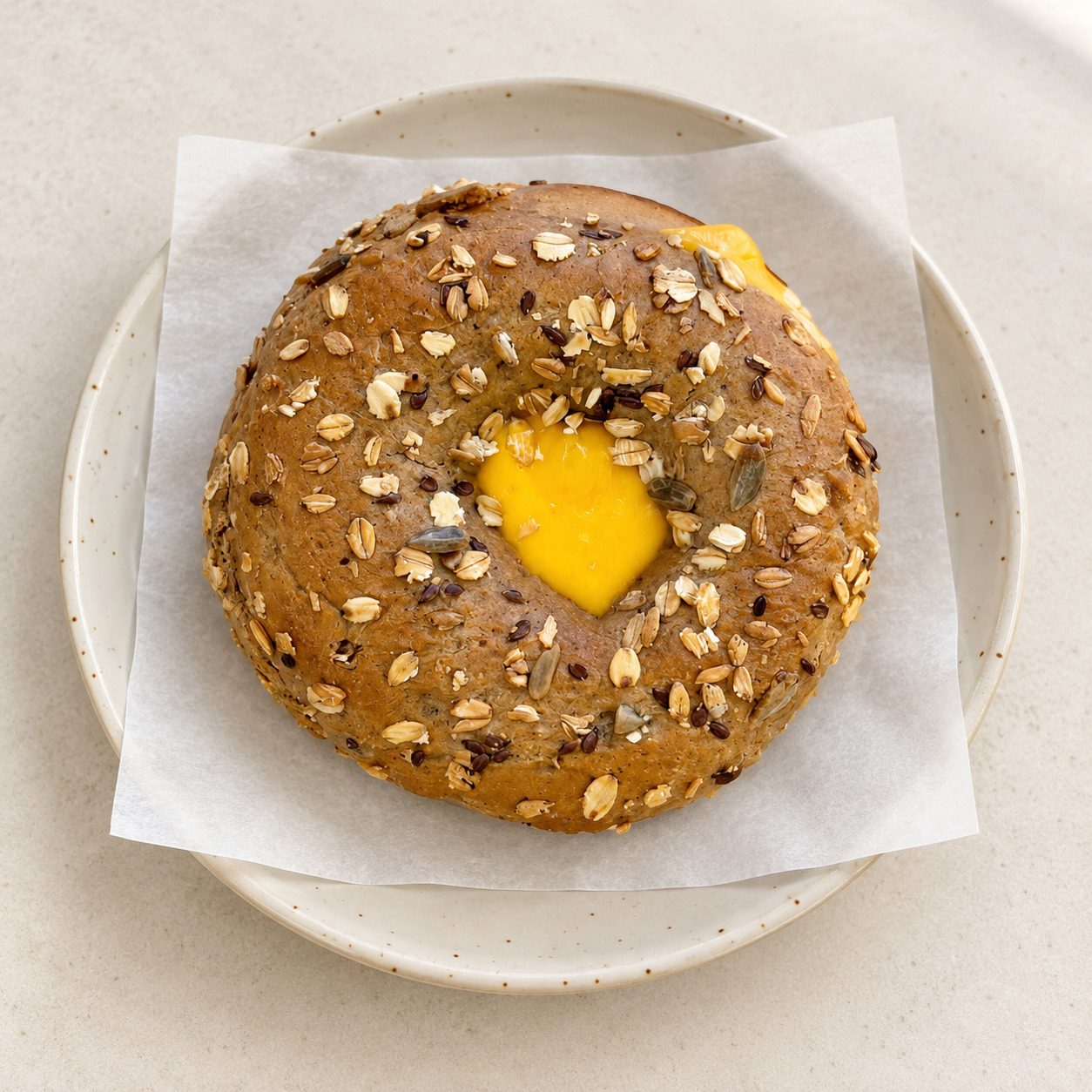 Tahıllı Bagel Dana - Hindi