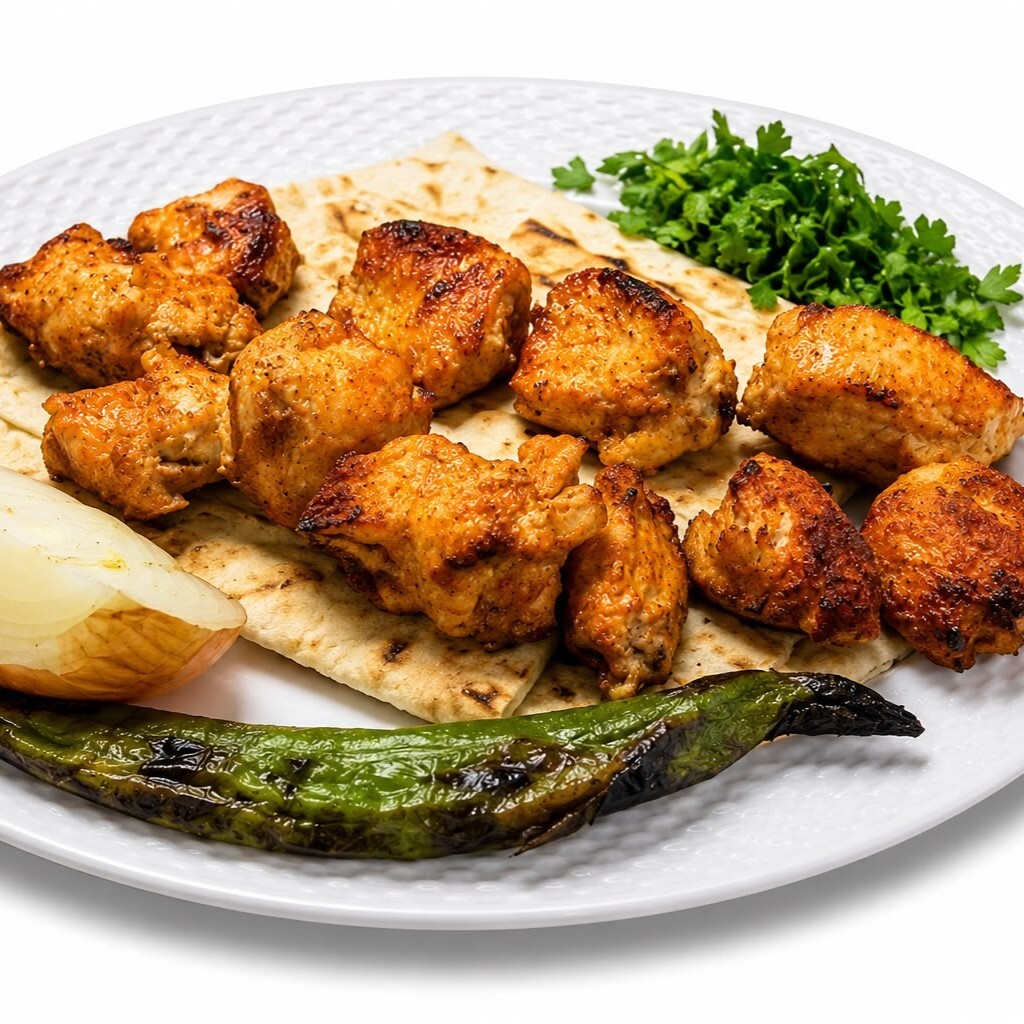 Tavuk Şiş Porsiyon Menü