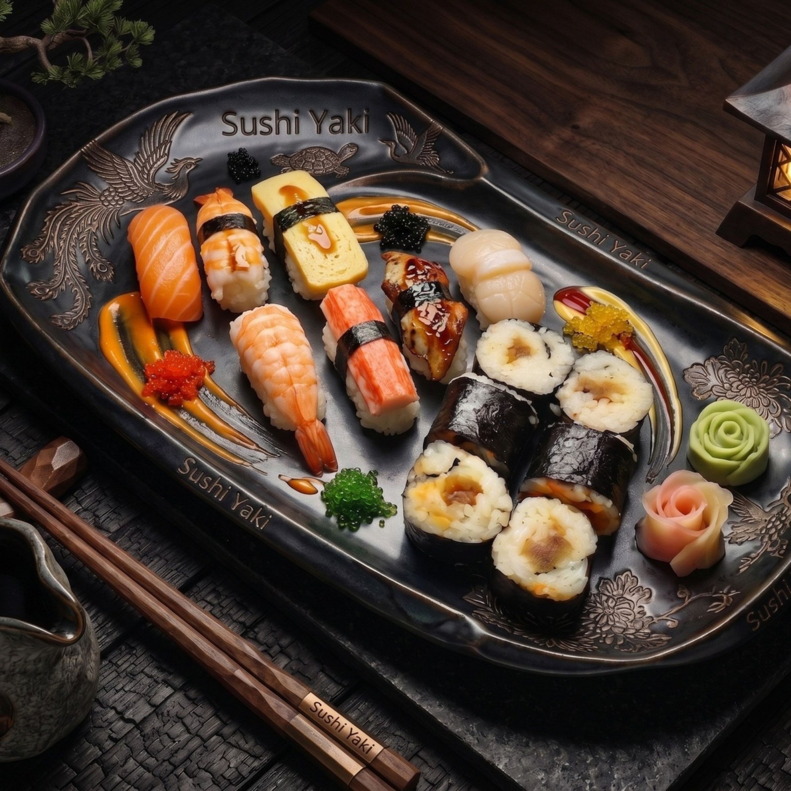 245- Yaki Nigiri Mix (12 Pcs)