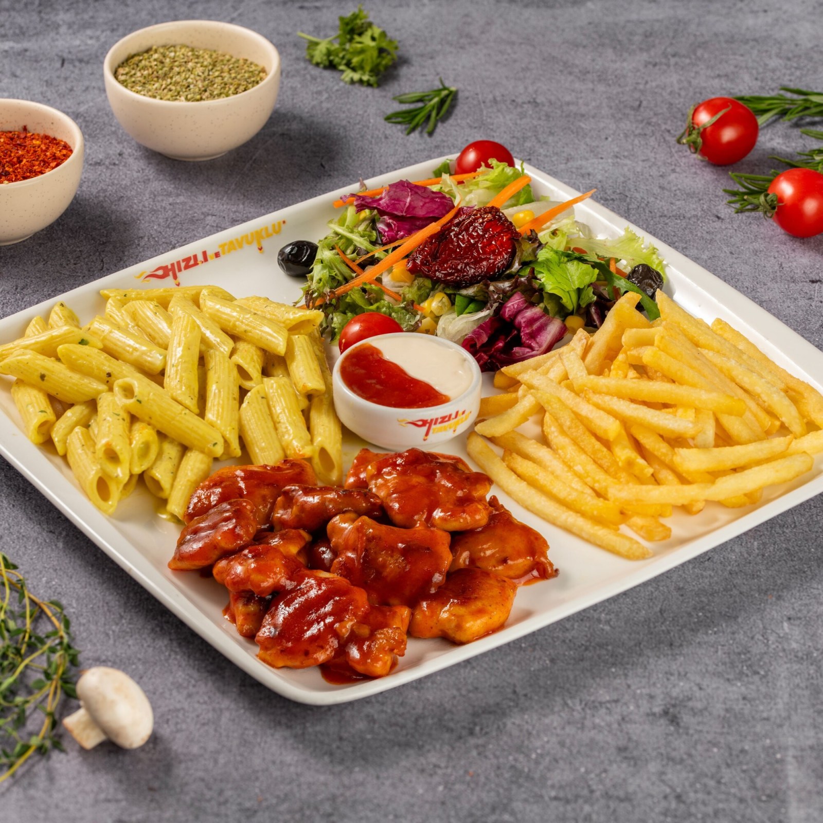 Bi'Srircha Soslu (Acılı)