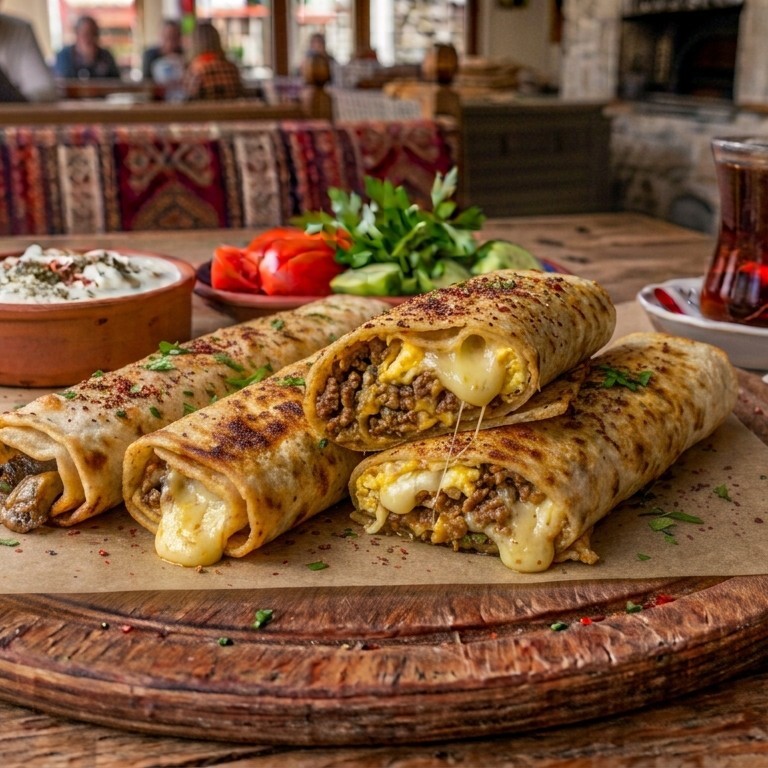 Kıymalı Kaşarlı Sıkma