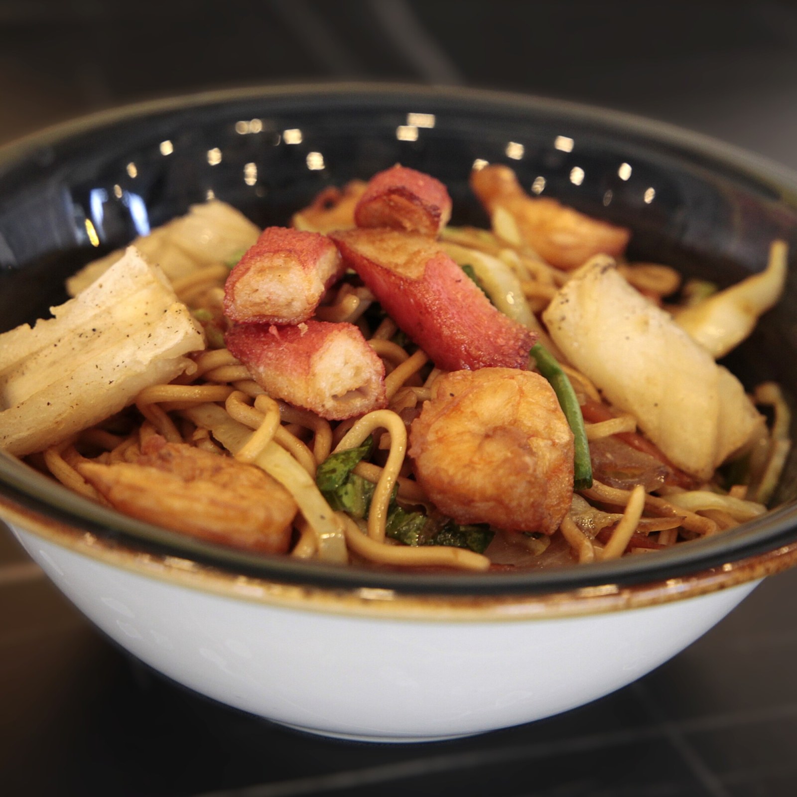 Deniz Mahsullü Noodle (Seafood Noodles)