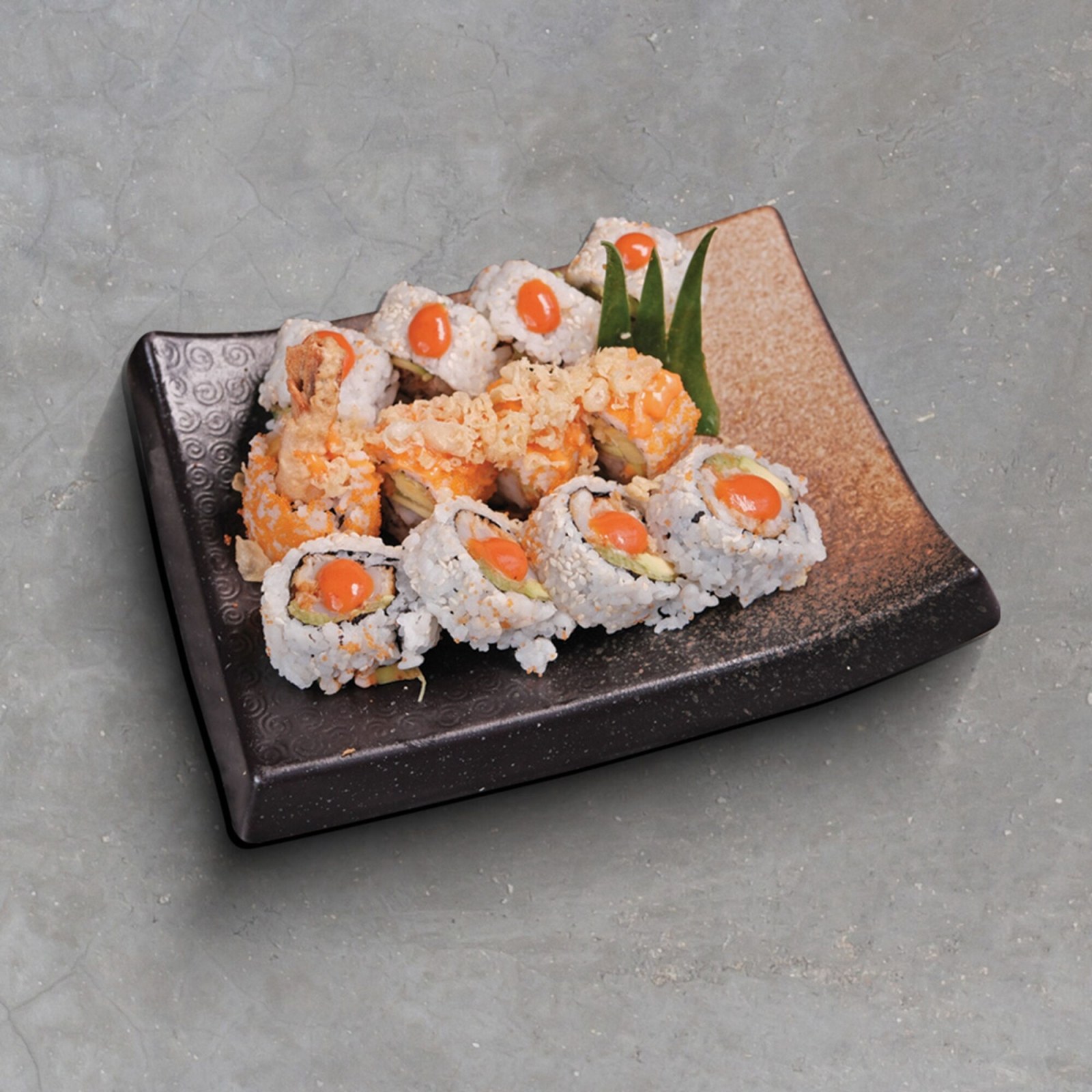 84-Spicy Mix Adana Roll-Karides Kalamar Yılan Balığı (12 Adet)