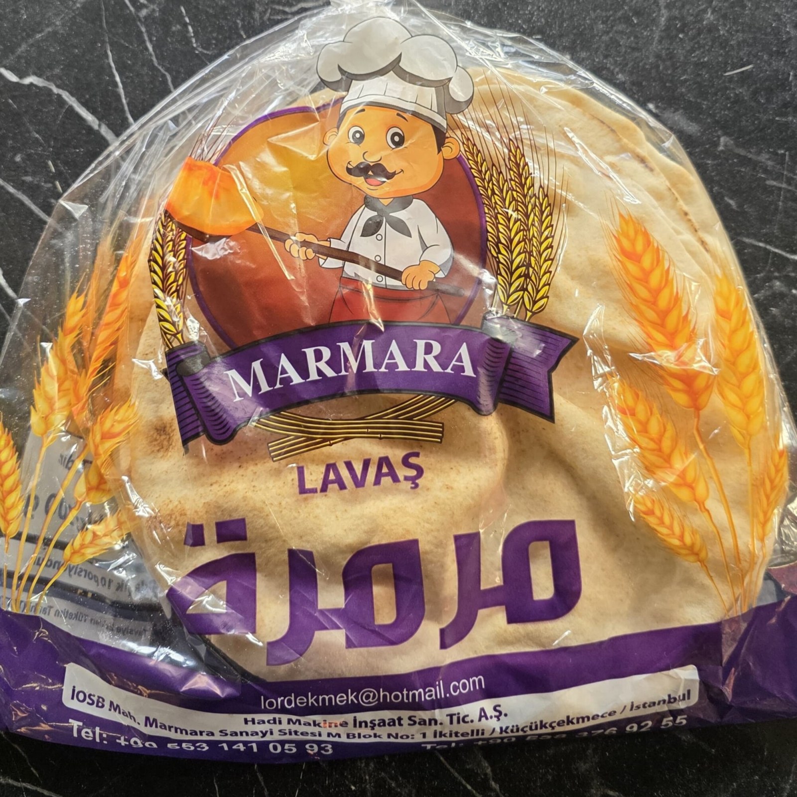 Lavaş ekmek