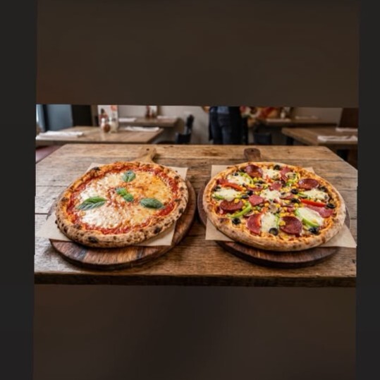 2'li Karışık ve Tavuklu Büyük Boy Pizza