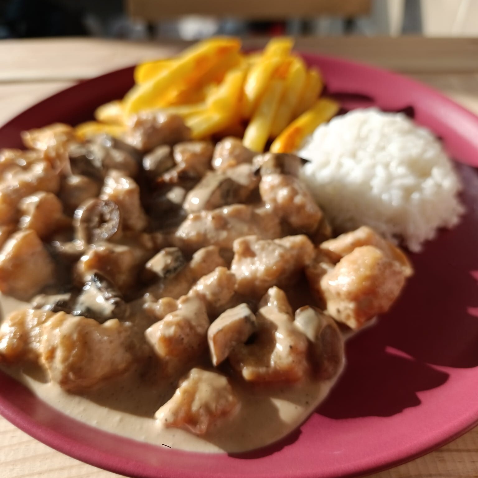 Kremalı Mantarlı Tavuk