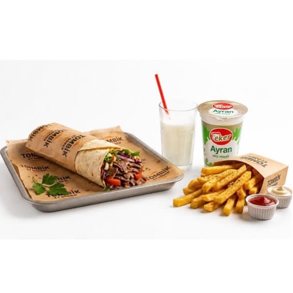 Et Dürüm Menü (Xlarge, 125 gr)