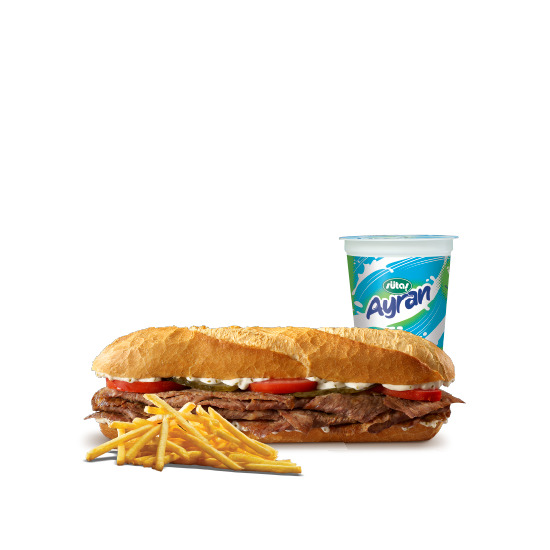Ekmek Arası Et Döner Menü