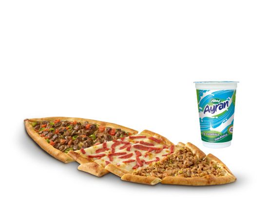 Turka Usta Karışık Pide Menü