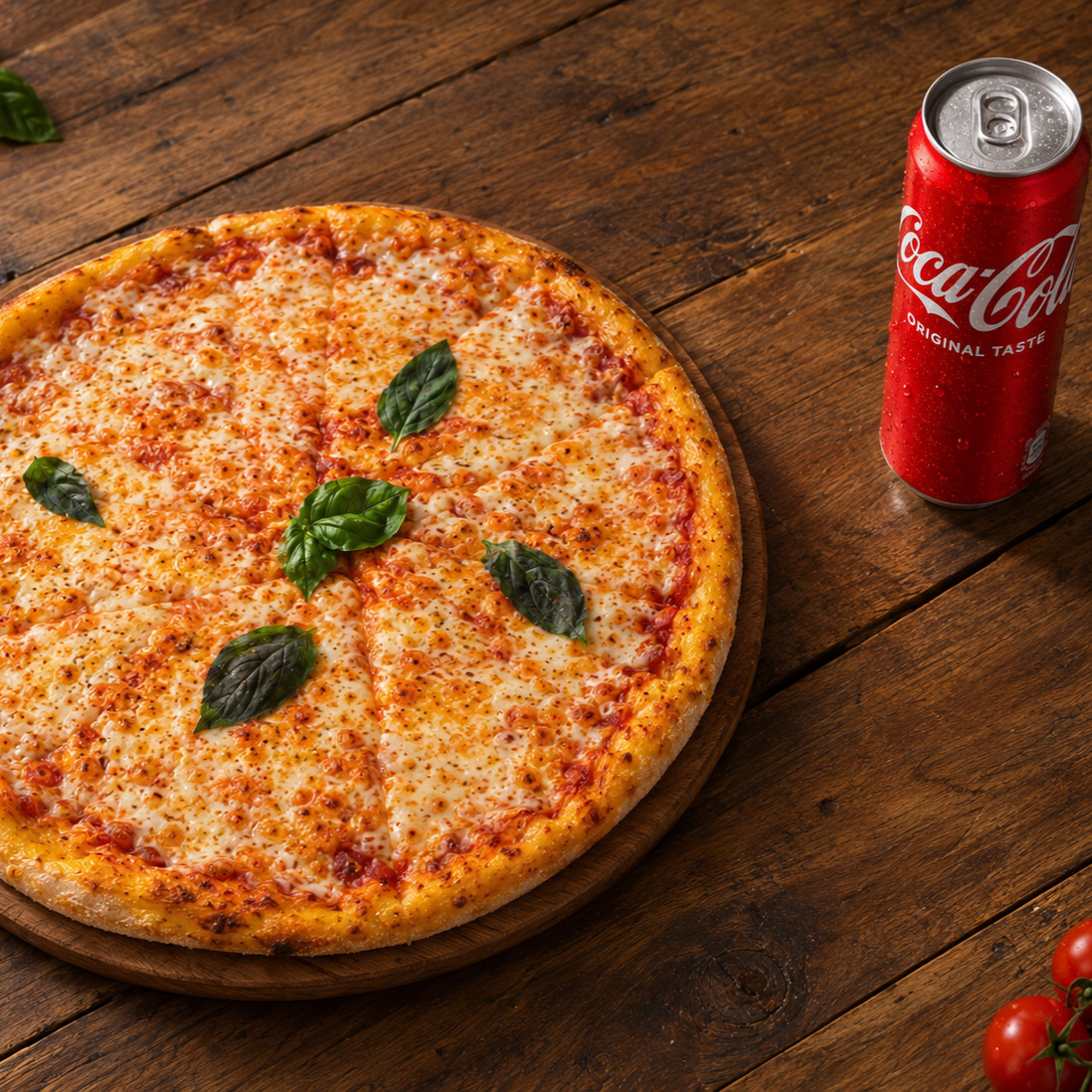 Margherita Pizza + Coca-Cola (330 ml)