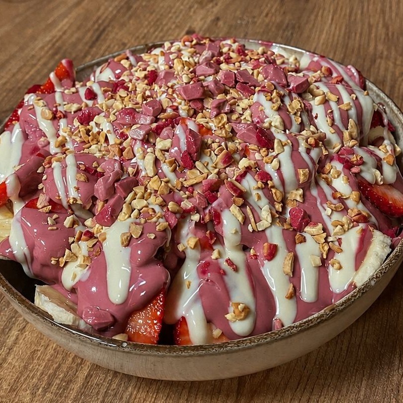 Frambuazlı Waffle Bowl Xxl