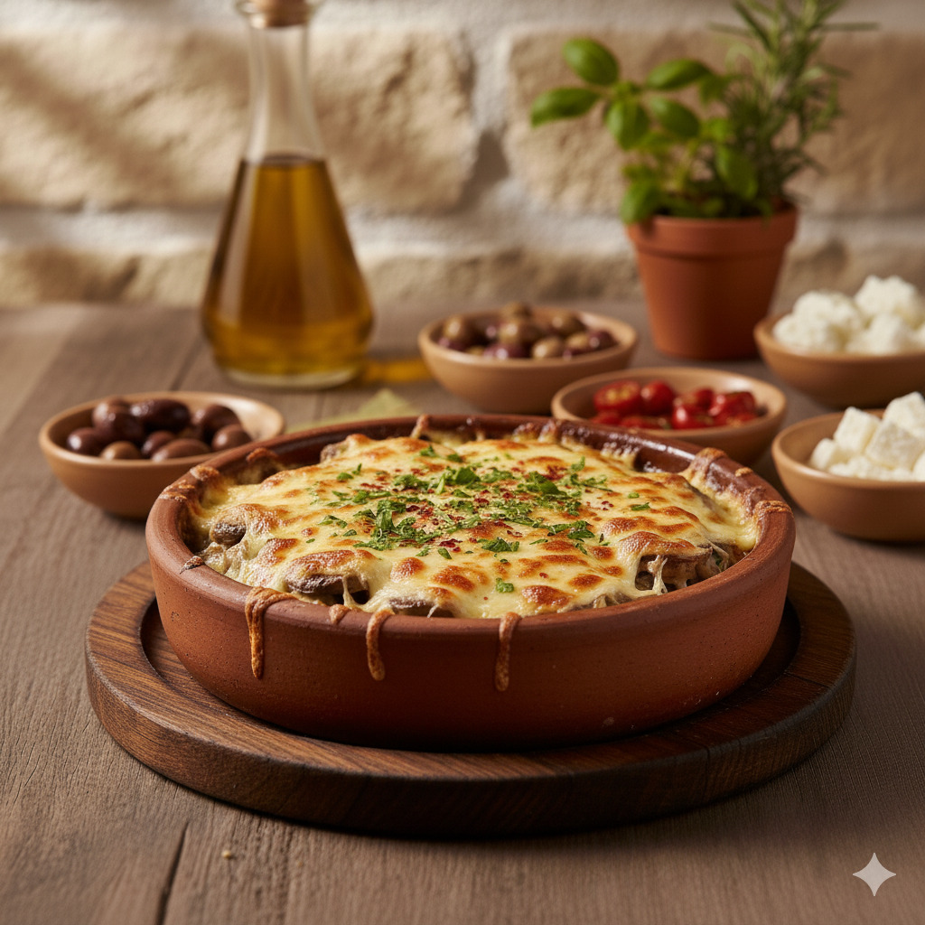 Kaşarlı Mantar Menü