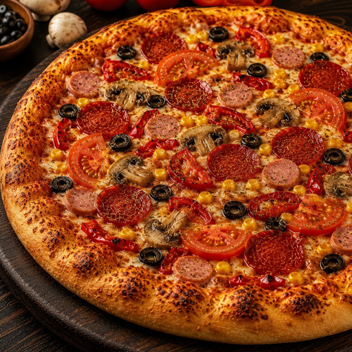 Chef Süperos Pizza (Büyük Boy)