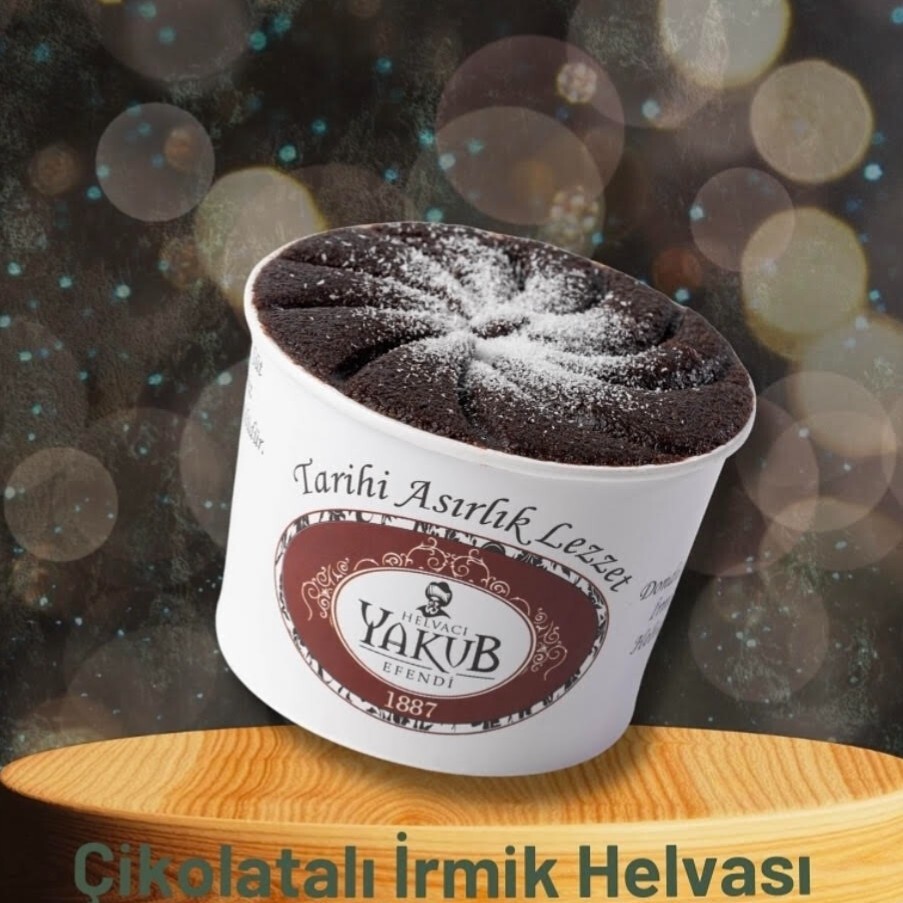 Dondurmasız Çikolatalı İrmik Helvası (100cc)