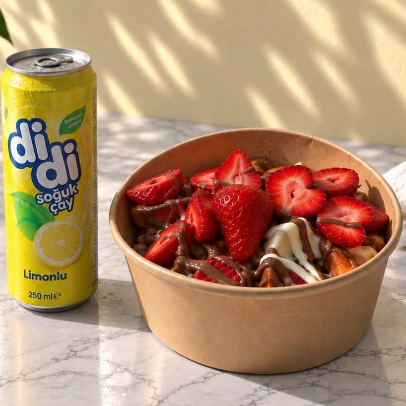 Ekonomik menü 550 C bowl + 250 ml limonlu didi