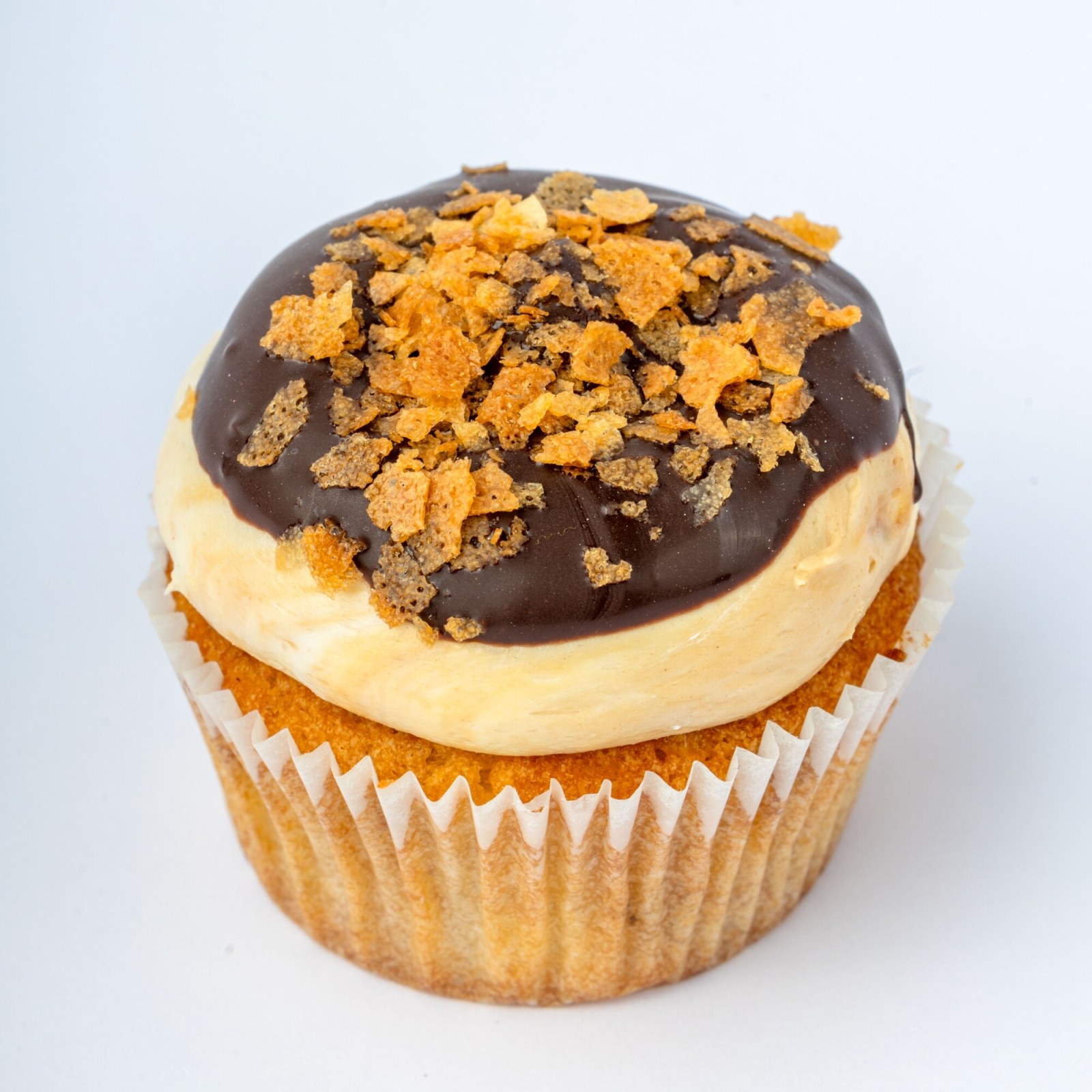 Mini Banana Ice-Creamy Cupcake