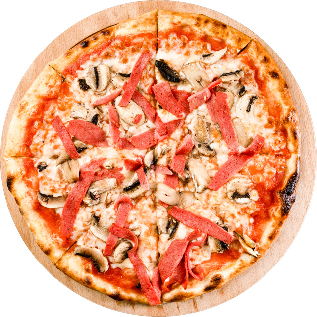 Salamlı Pizza (Büyük)