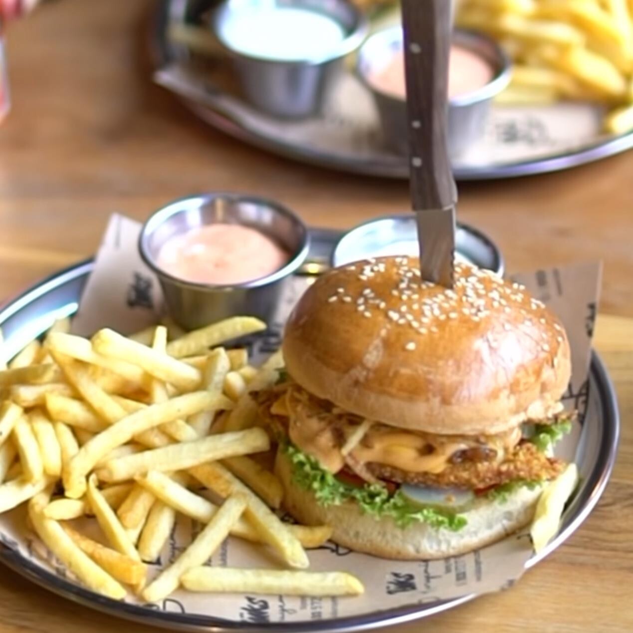 Tikka Chicken Burger 150 gr