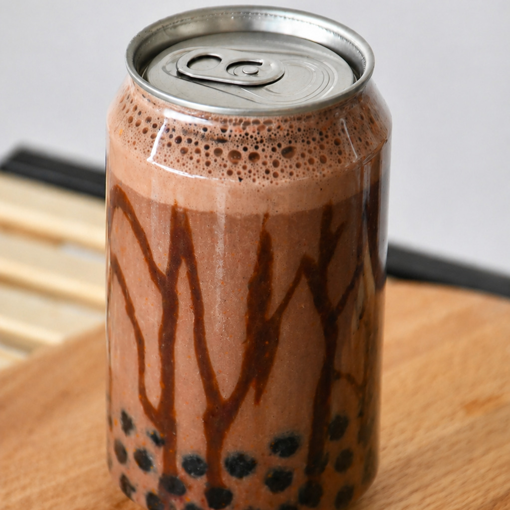 Çikolatalı Bubble Tea 330 ml