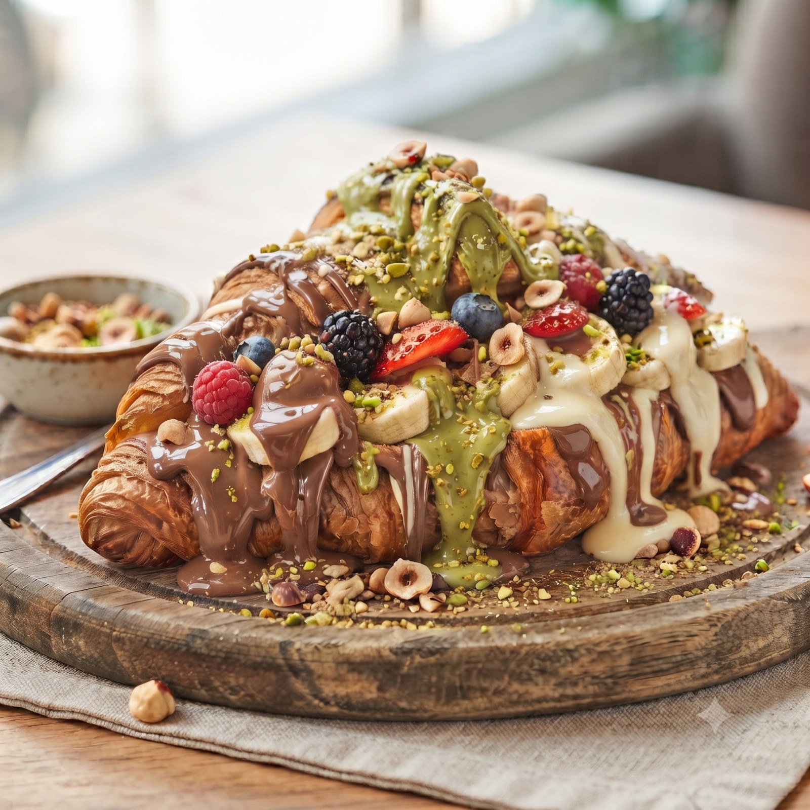Antep Kruvasan Waffle